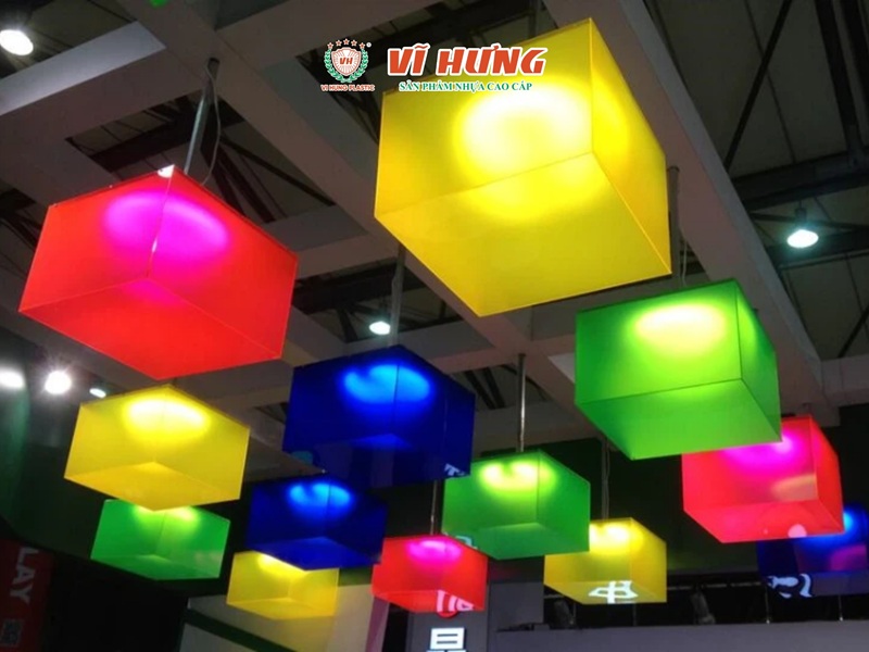 hộp đèn LED bằng nhựa PMMA