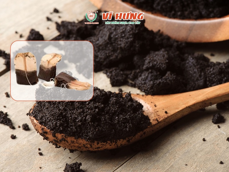 Dùng bả cà phê để khử mùi đồ nhựa mới mua