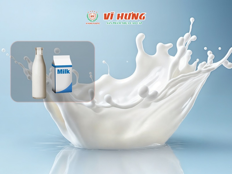 Cách khử mùi cho đồ nhựa mới mua về bằng sửa tươi không đường