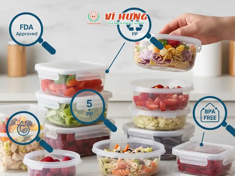 Nhựa PPC an toàn khi sử dụng để đựng thực phẩm