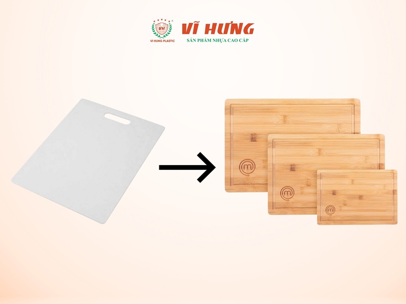 Nên chuyển từ thớt nhựa sang thớt gỗ để hạn chế vi nhựa xâm nhập vào thức ăn khi chế biến