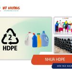Hạt nhựa HDPE và các sản phẩm tiêu biểu như can nhựa và ống HDPE