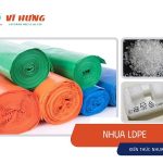 Hạt nhựa LDPE và cuộn màng nhựa LDPE dùng trong bao bì
