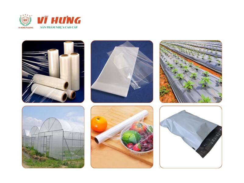 Các ứng dụng của nhựa LLDPE trong màng bọc pallet, nhà kính và bồn chứa đúc quay