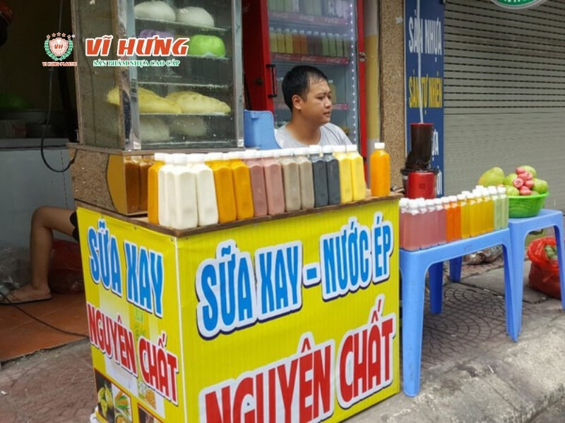 kinh doanh đồ uống mùa hè
