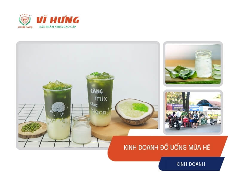 kinh doanh đồ uống mùa hè