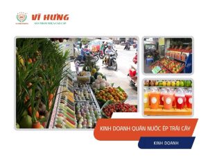 kinh doanh quán nước ép trái cây