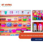 mở cửa hàng bán đồ nhựa gia dụng - Nhựa Vĩ Hưng