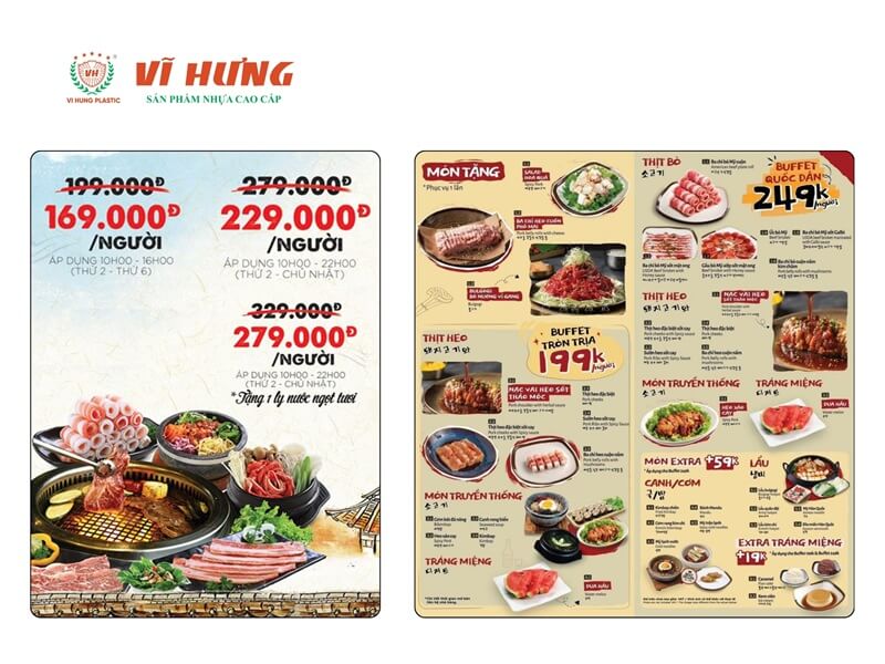 Tham khảo các mức đặt giá vé Buffet lẩu nướng trên thị trường