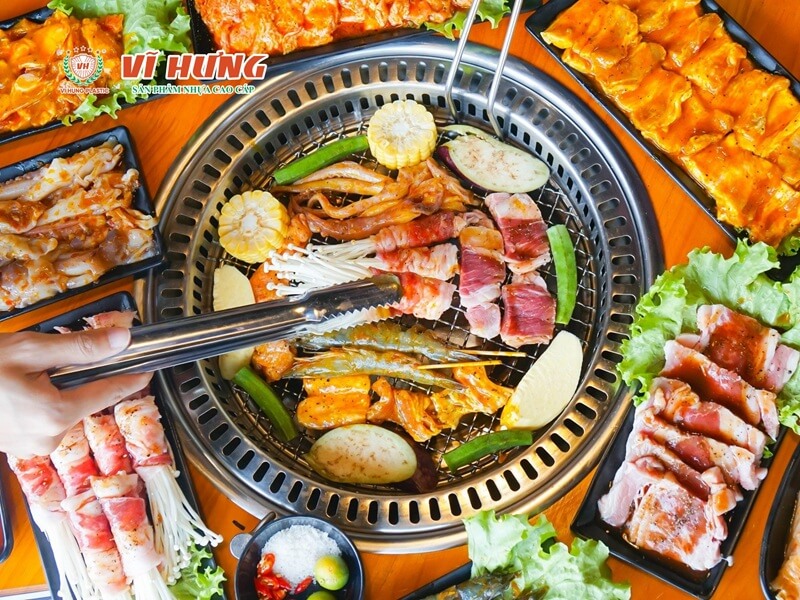 Lẩu nướng than hoa bình dân