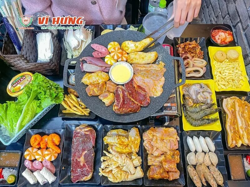 Buffet phân khúc bình dân 139.000-199.000 đồng