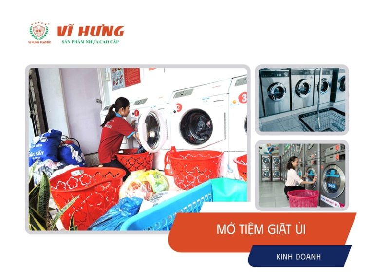 Mở Tiệm Giặt Ủi 2026: Cẩm Nang Từ Vốn, Setup, Vận Hành Đến Lãi Thực Tế