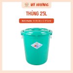 Thùng 25l tròn