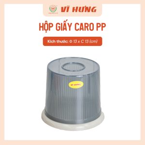 hình ảnh sản phẩm hộp giấy caro pp mã sản phẩm 6390
